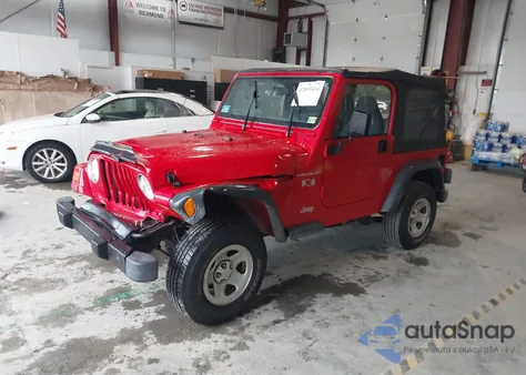2002 Jeep Wrangler / Tj X from USA, damaged, VIN 1J4FA39S32P775944